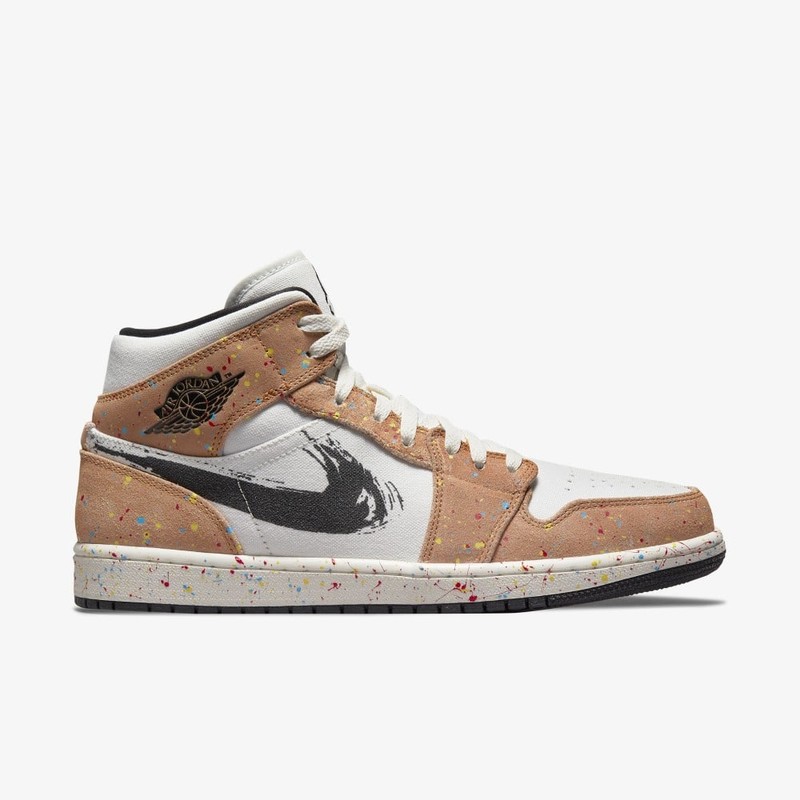 Air Jordan 1 Mid Brushstroke DA8005100 Grailify